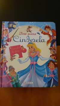 Livro Puzzle Cinderela