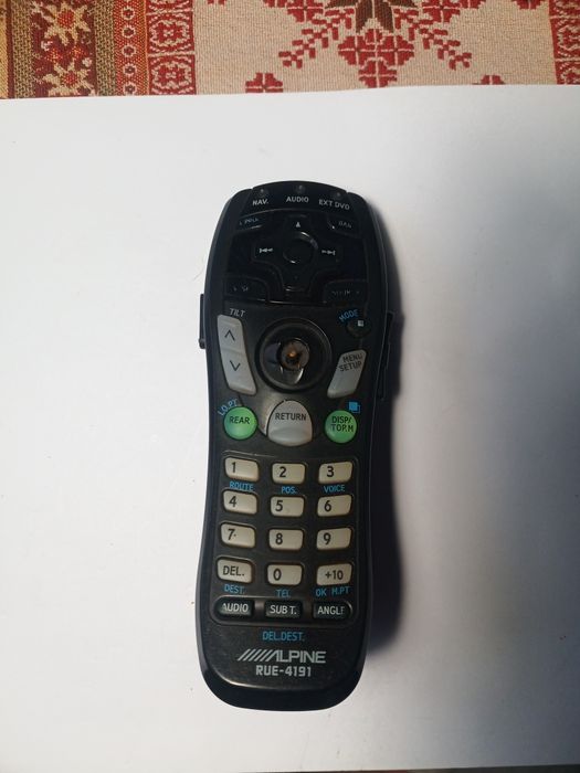 Alpine rue 4191 comando auto radio cd