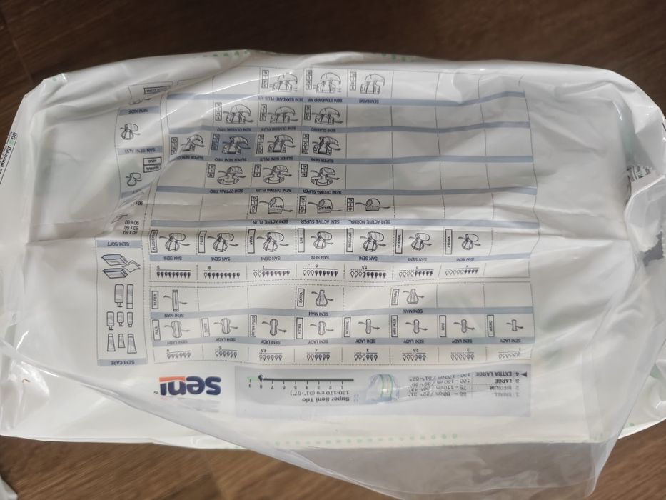 Super seni trio rozmiar XL pieluchomajtki (opakowanie 10 sztuk)