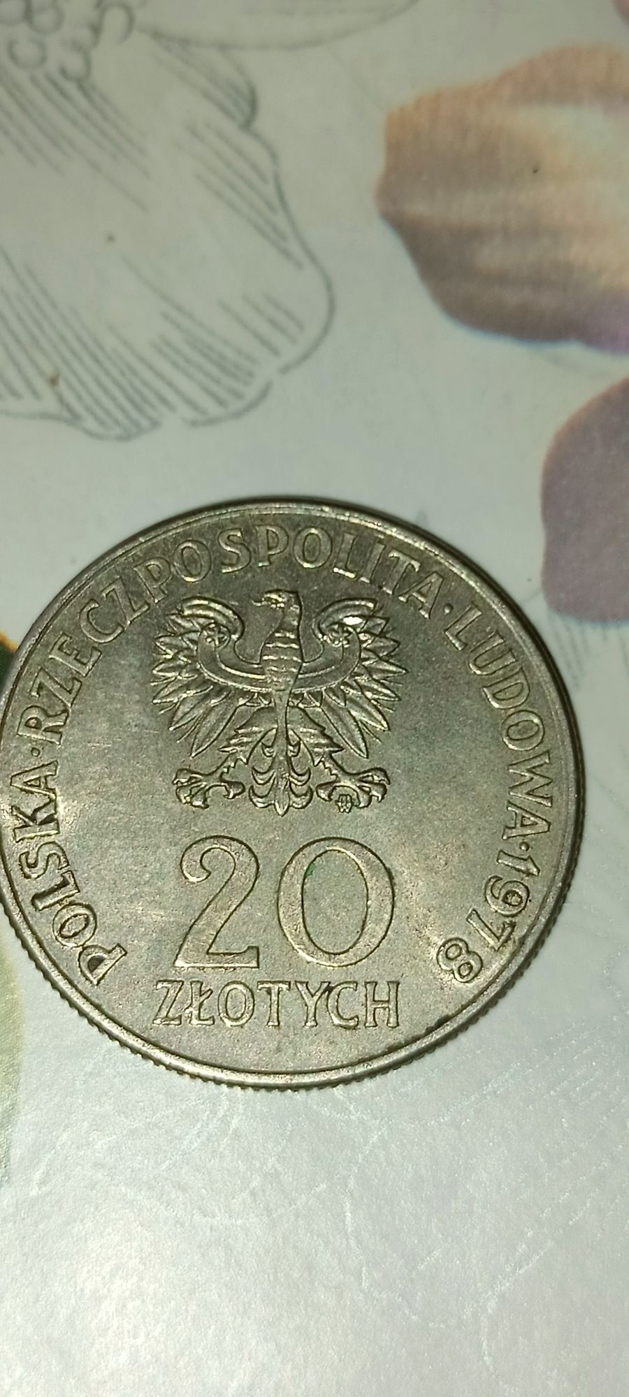 Interkosmos moneta PRL 1978r