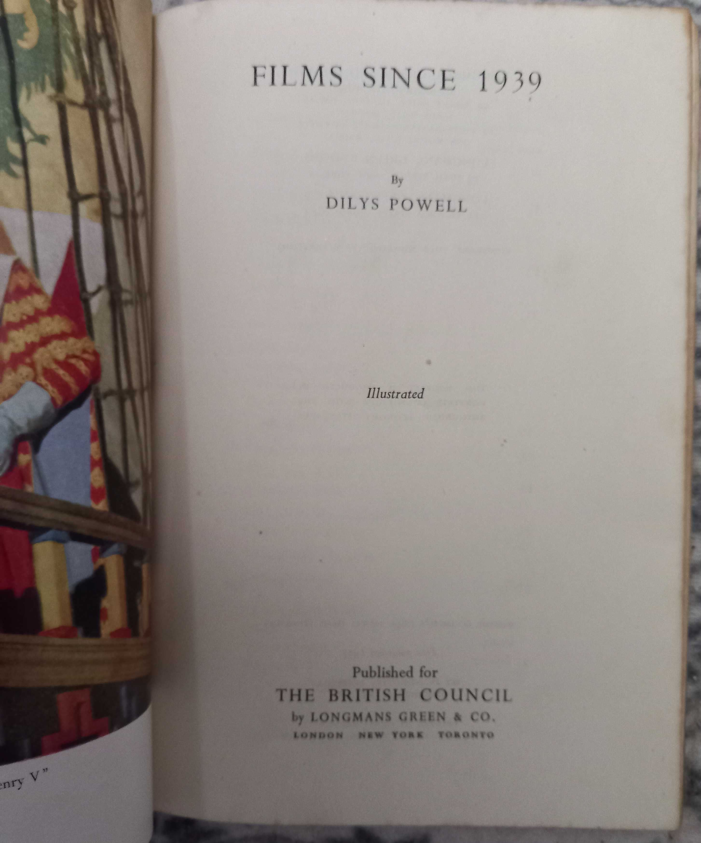 Films since 1939 de Dilys Powell