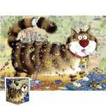 Puzzle 1000 elementów. Kocie życie. Heye