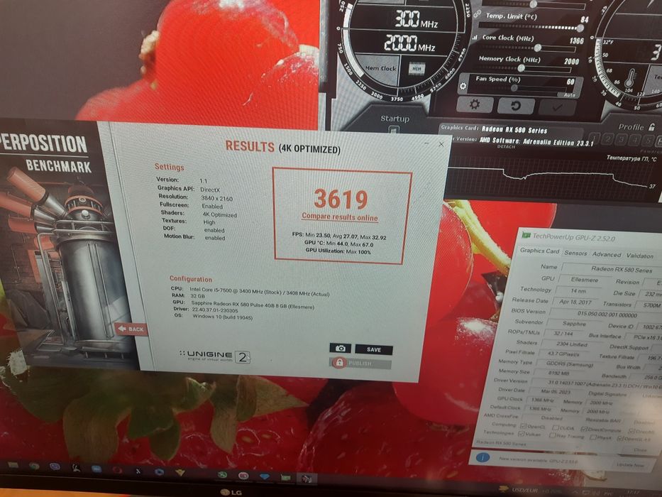 Видеокарта SAPPHIRE RX580 8GB NITRO+ и др.карты