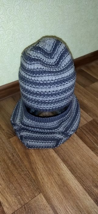 Шапка снуд. Набор