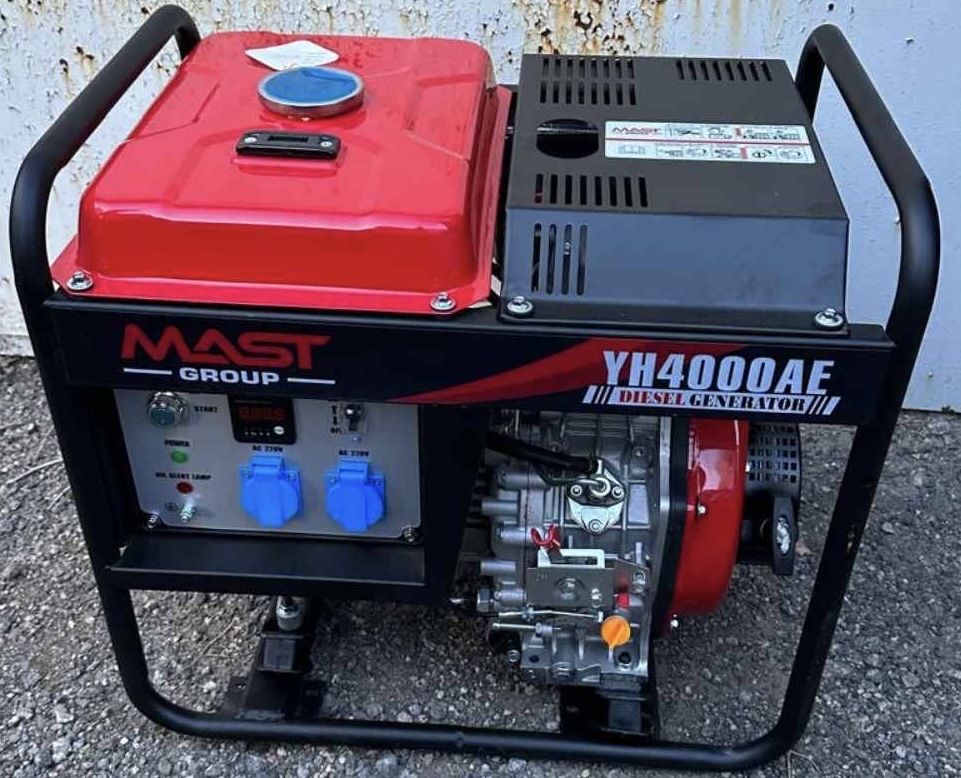 Генератор дизельный Mast Group “YH4000AE