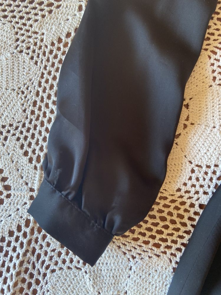 Czarna mini sukienka Zara