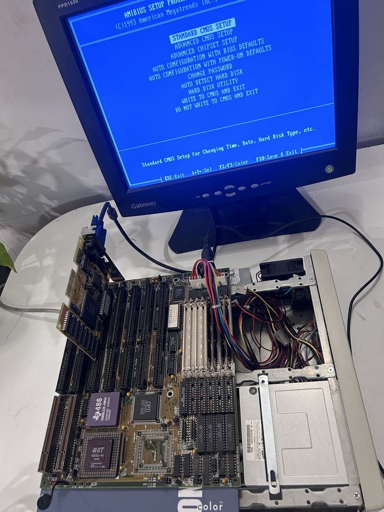 Retro Karta Graficzna VGA ISA 8Bit Paradise PVGA1A WD do XT 286, 386