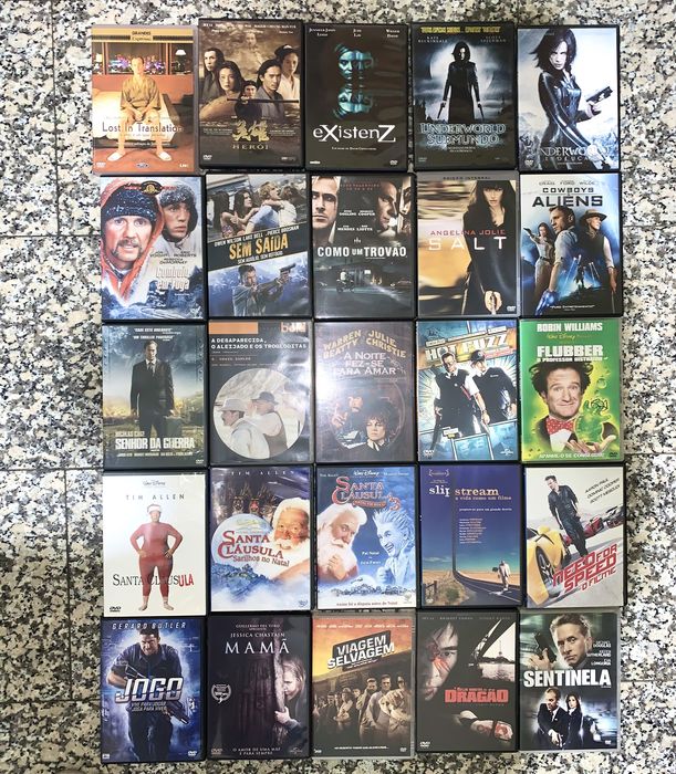 DVD’s originais variados