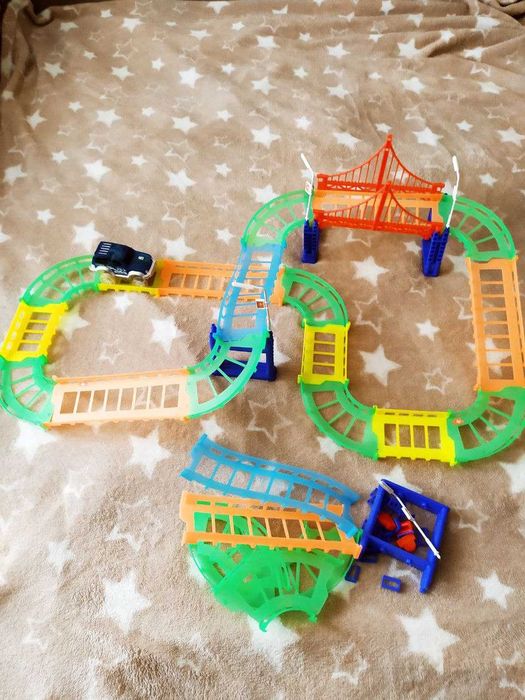 Игра детская трекинг дорога с машиной