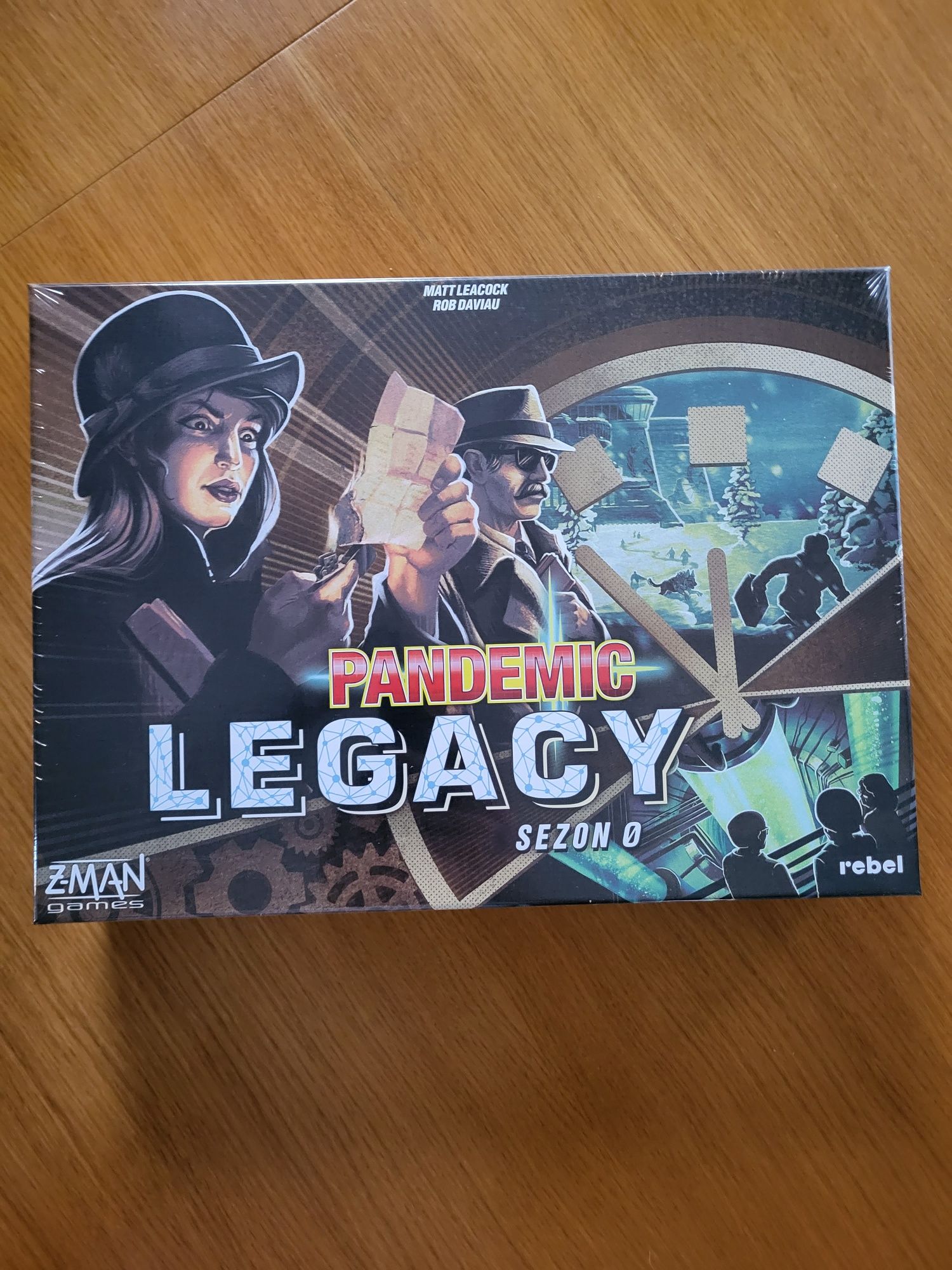 Gra Pandemic Legacy sezon 0, nowa w folii