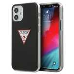 Etui Guess Triangle Collection Na Iphone 12 Mini - Czarne