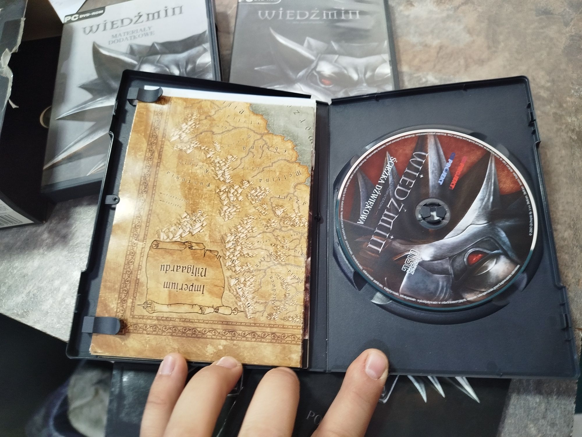 Wiedźmin gra na PC komplet
