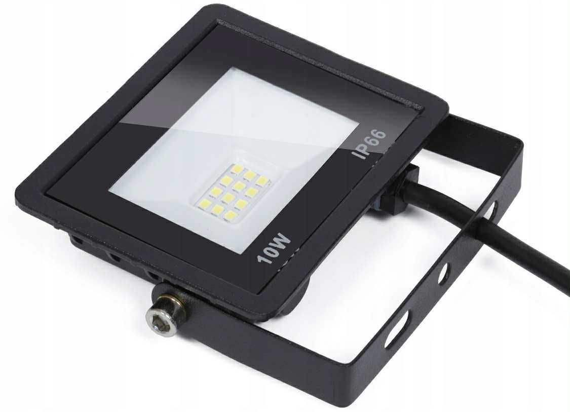 HALOGEN LED 10W IP66 Mocne Światło Spokój i Bezpieczeństwo
