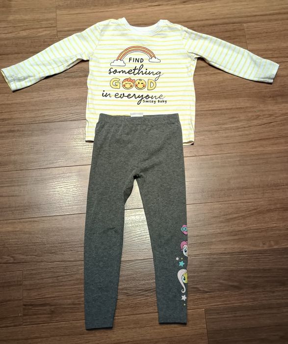 Zestaw top Smiley World legginsy My Little pony r.92/98