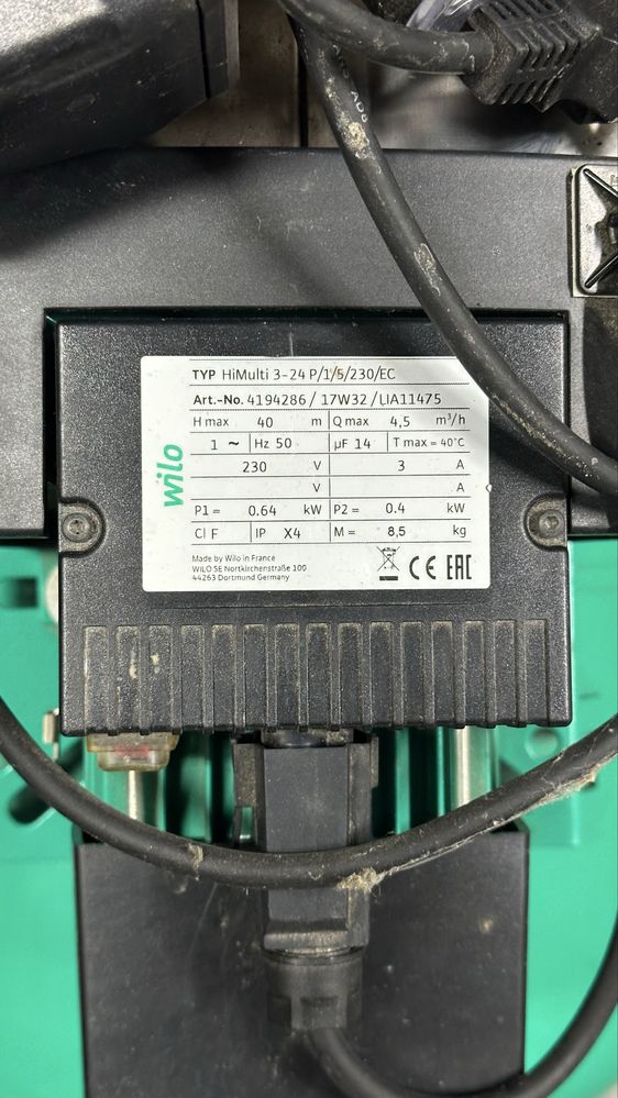 Hydrofor domowy Wilo-HiMulti 3H50/2-24P