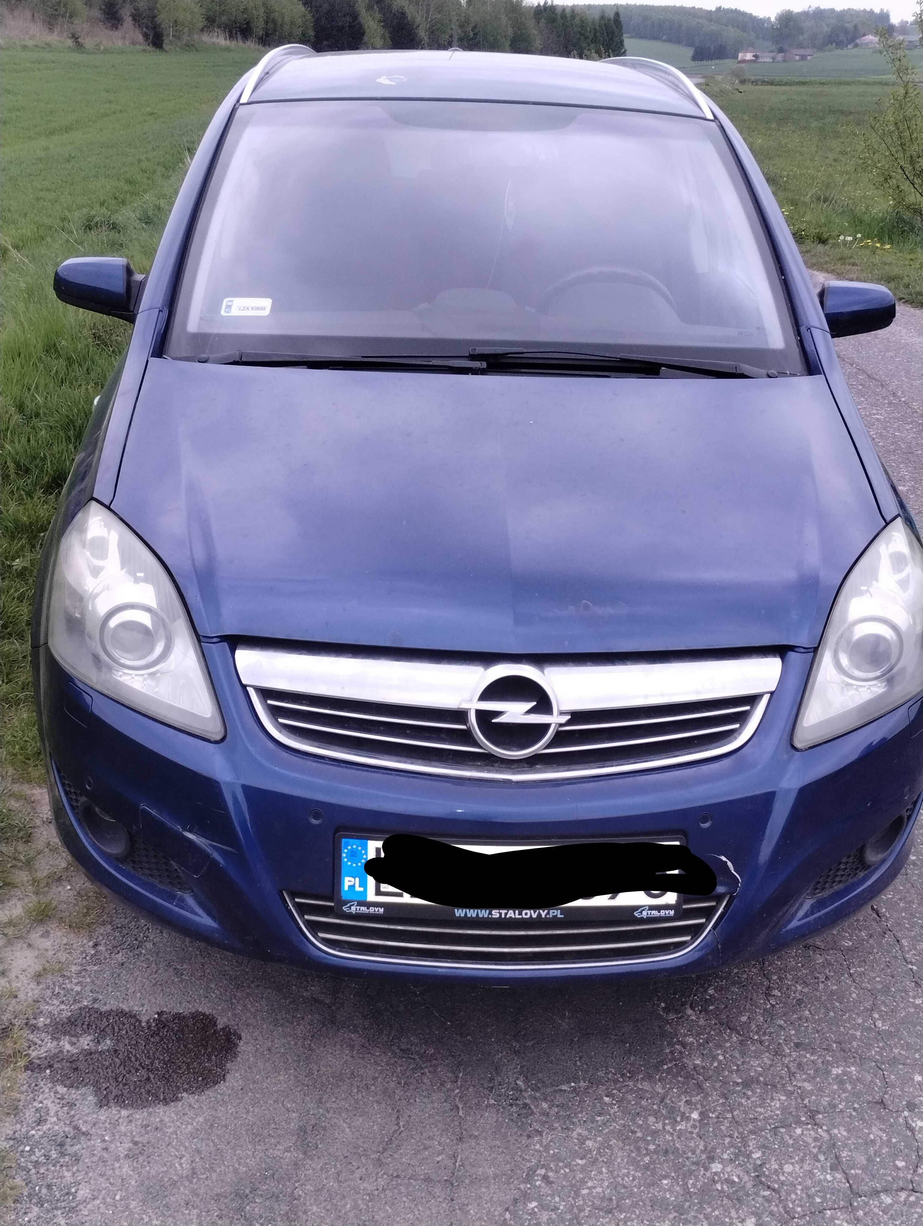 opel zafira 2008r b+gaz