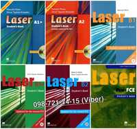 Macmillan Laser. A1+,A2,B1,B1+,B2. Комплект (Учебник + Тетрадь + Audio
