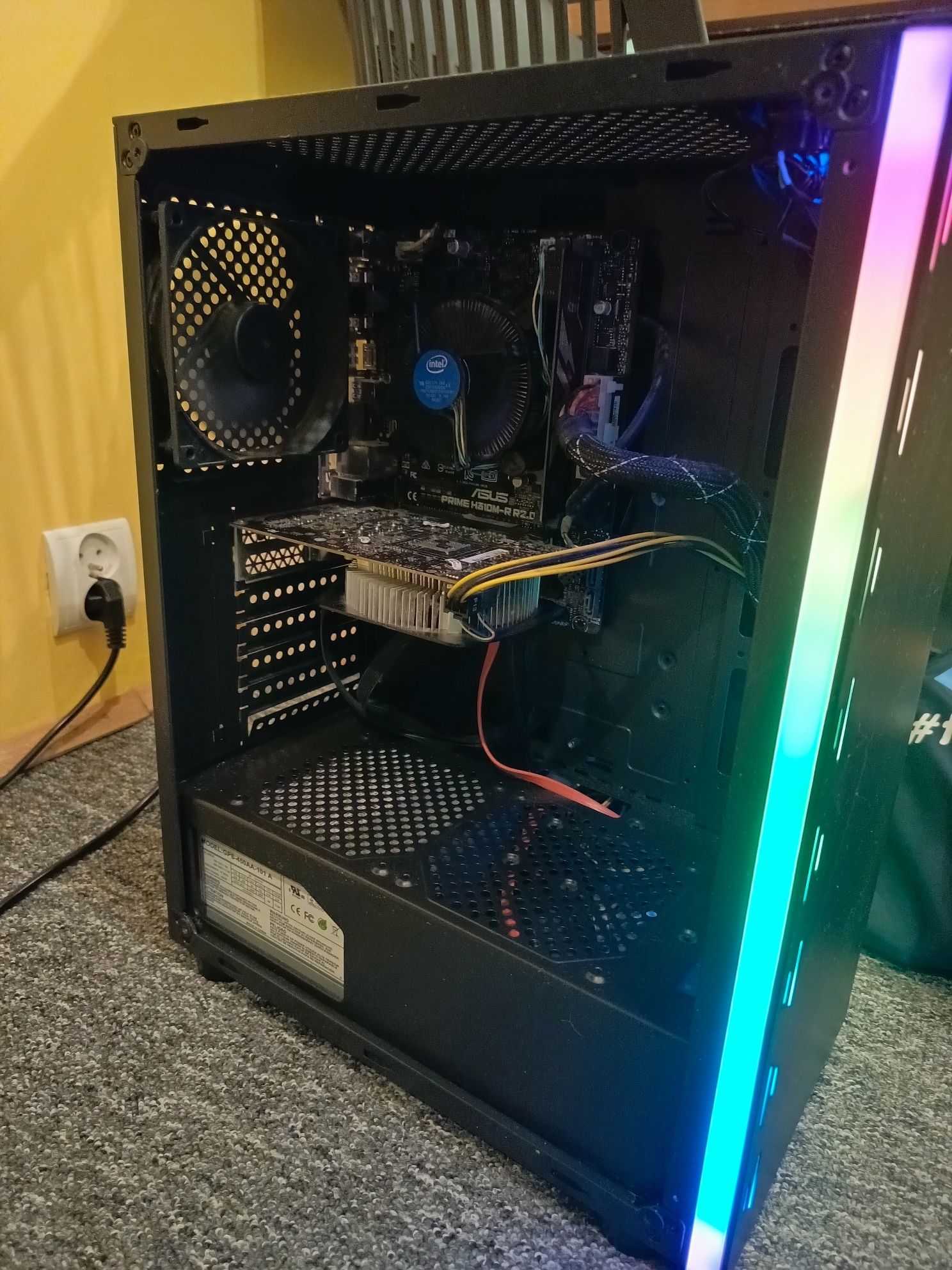 Komputer do gier i nauki – i3-9100 / GTX 1060 / 8GB RAM / SSD + HDD 2T