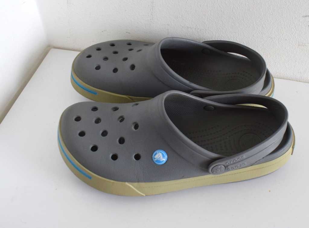 Crocs klapki basenowe m8 w10 r. 41 - 42 szare