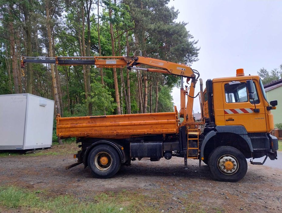 man 19.310 , 4x4 , wywrotka z hds , specjalny , sprowadzony z niemiec