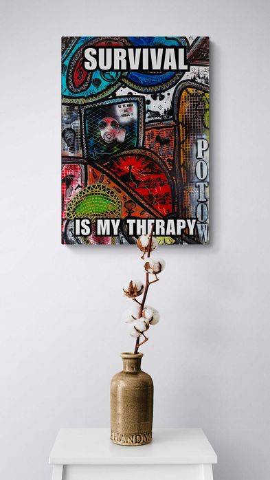 Poster Decorativo Grande - Arte moderna abstrata - POTOW