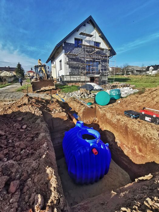 Biologiczna, przydomowa oczyszczalnia  do 4 RLM,   * Darmowa dostawa *