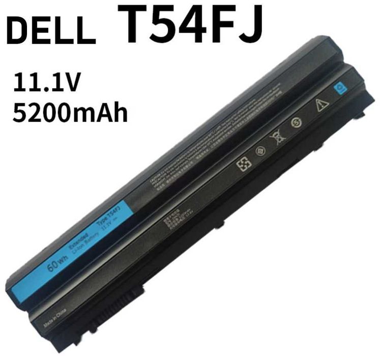 Аккумулятор до ноутбука Dell T54FJ 11.1V 60Wh/5200mAh