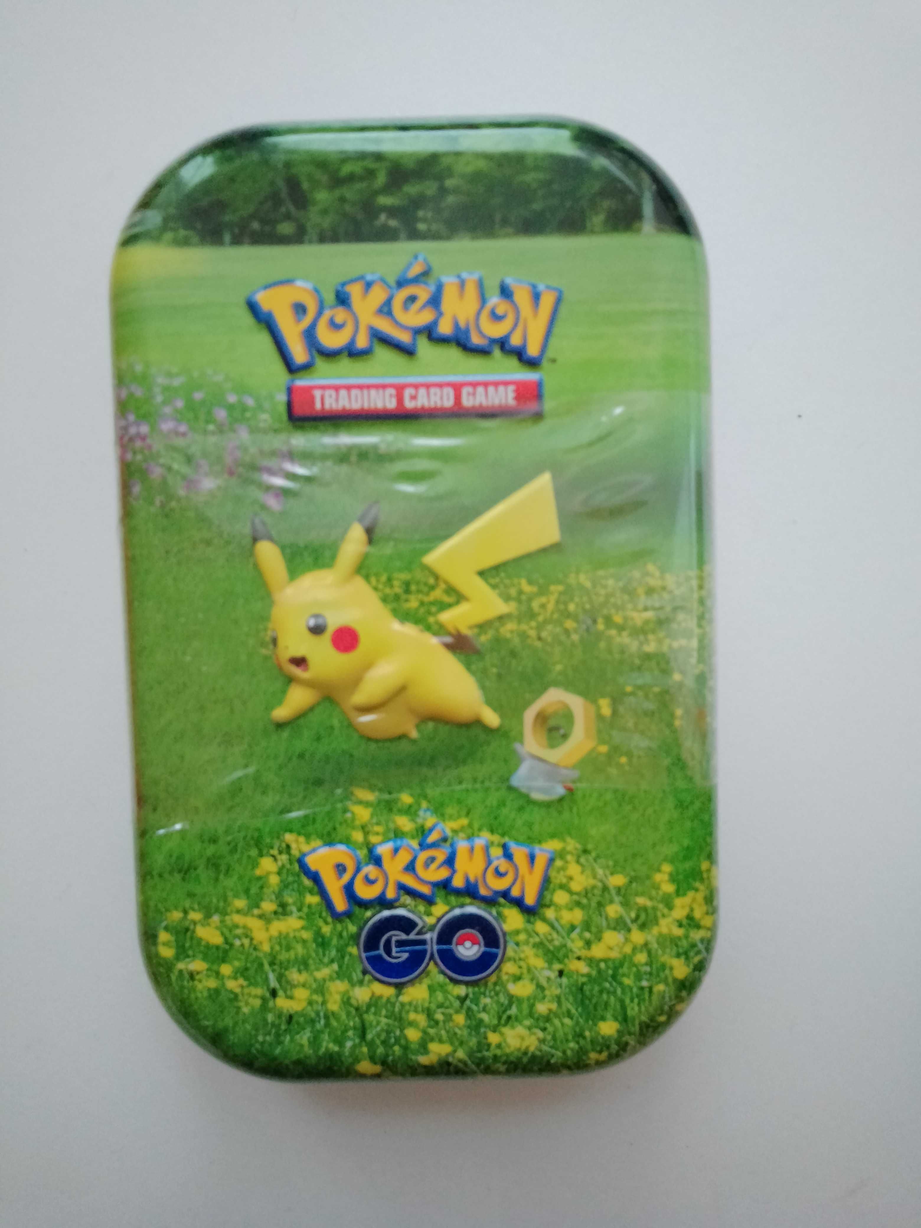 Pokemon Go puszka z kartami mini Tin Pikachu NOWA