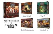 Four Horsemen + 4 dodatki PL do Massive Darkness 2, Nowe