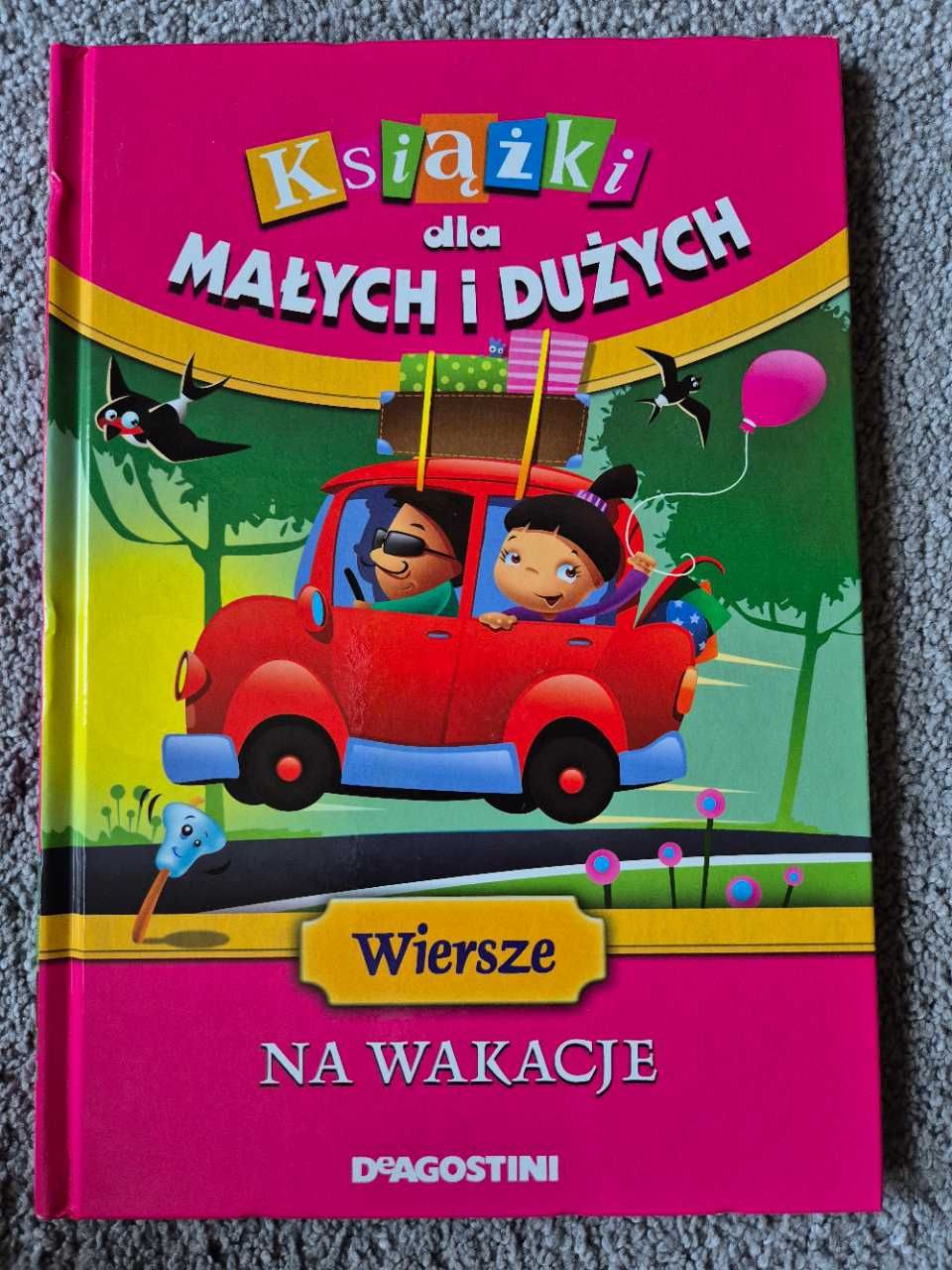 Książka "Wiersze na wakacje" z serii Książka dla małych i dużych