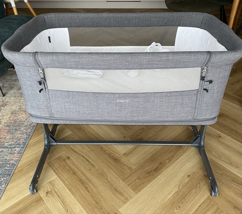 Espiro Cloud - łóżeczko dostawne 3 w 1 + Materac FikiMiki