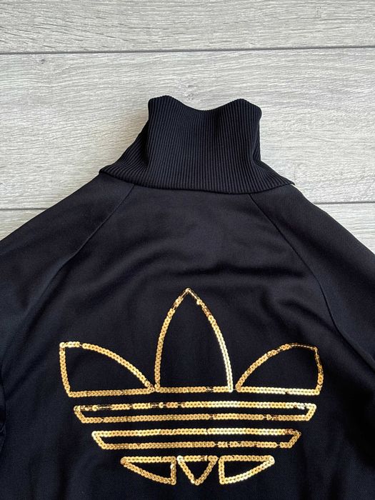 Вінтажна олімпійка Adidas Fitted Sequin S С розмір кофта оригінал