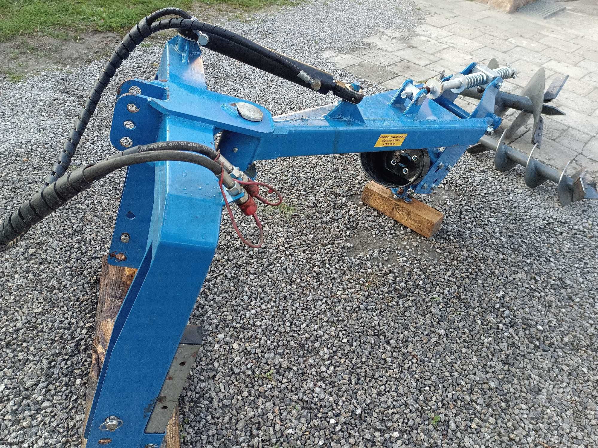 Świder ziemny z przesuwem hydraulicznym SZ/H-25/50