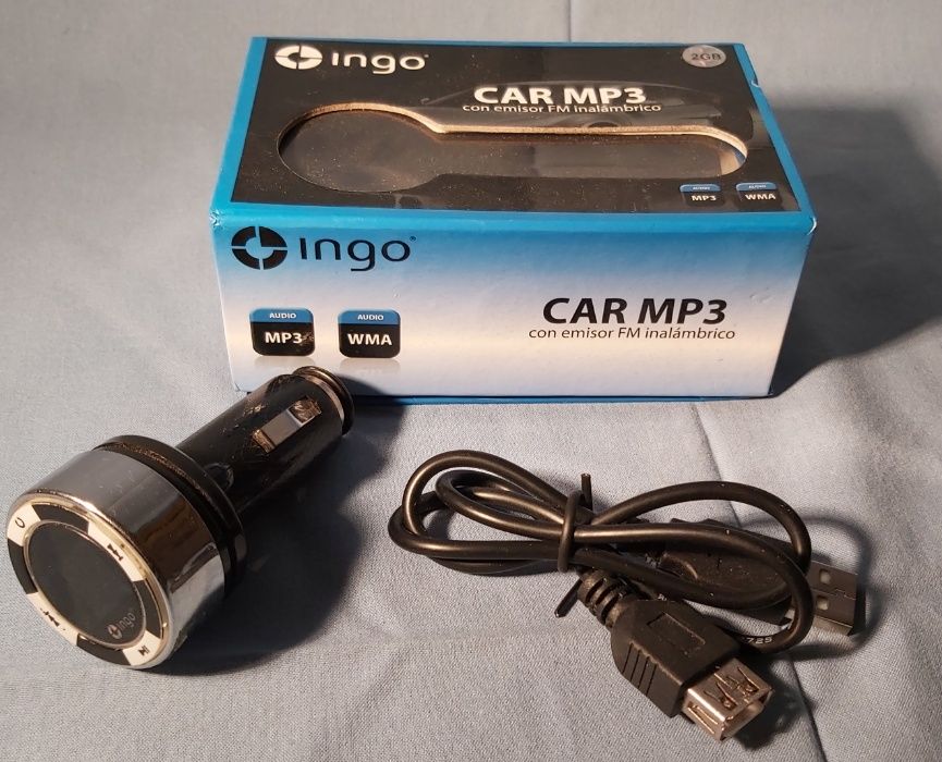 Leitor de MP3 para isqueiro de carro