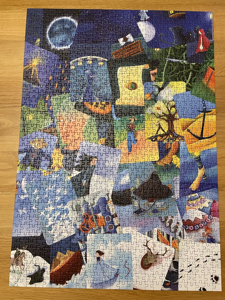 Puzzle dixit blue mishmash 1000 elementów