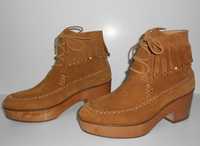 Botas Cubanas camel tamanho 37 38 e 39 - artigo novo de loja