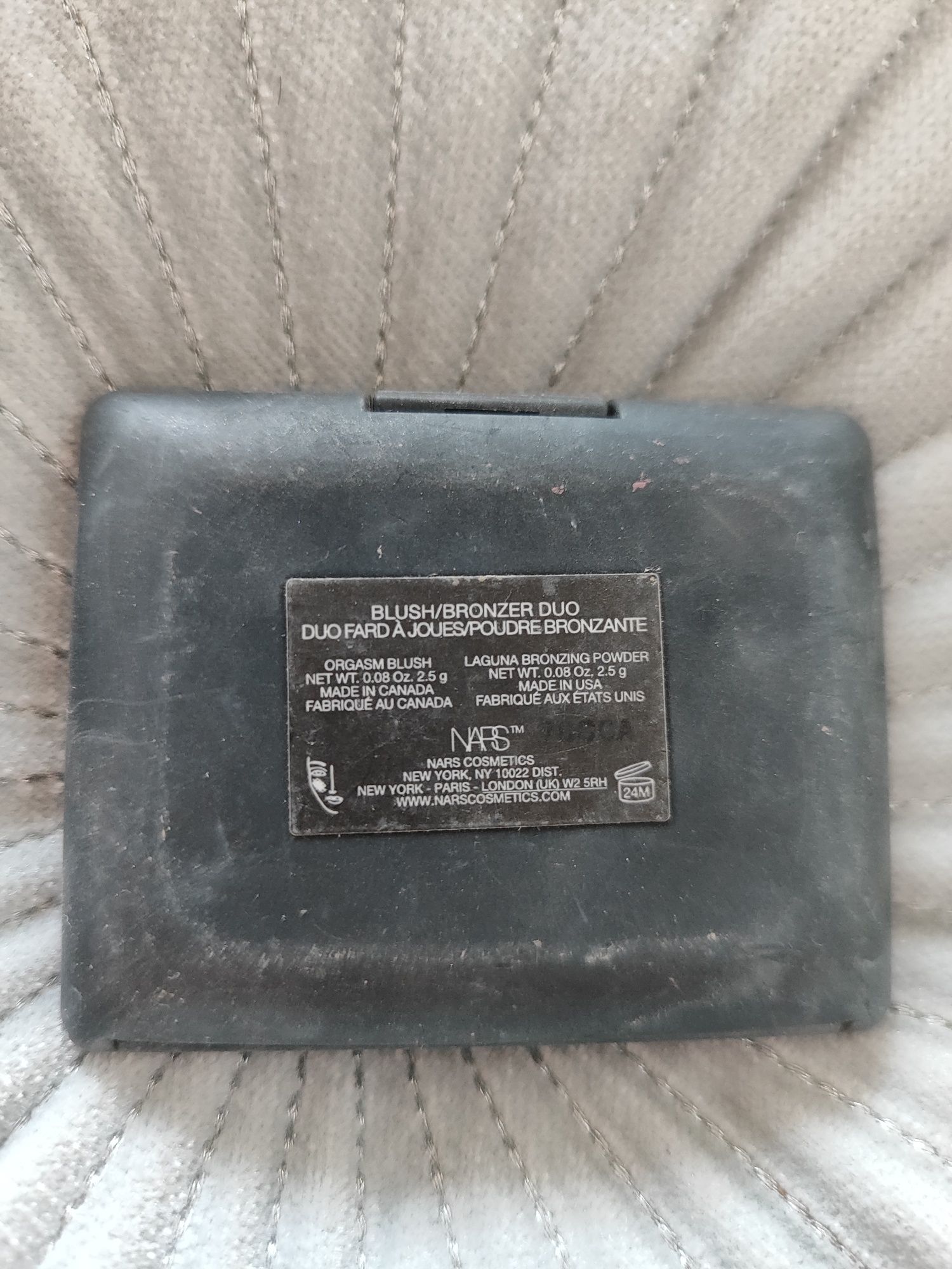 Nars mini paletka orgasm laguna róż bronzer