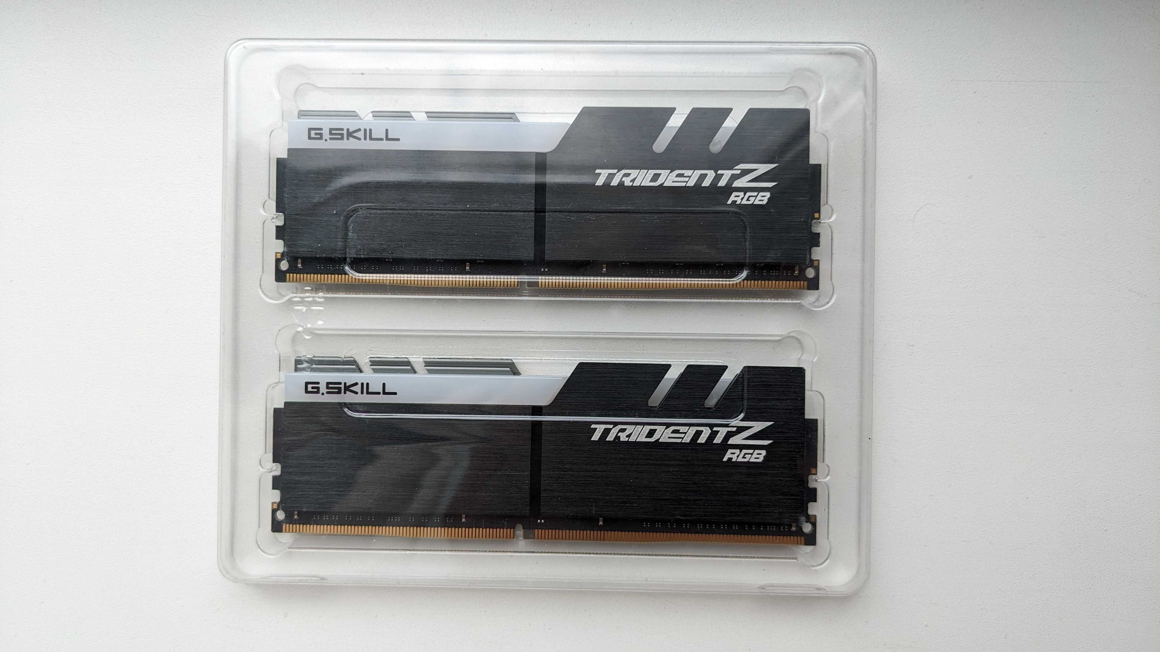 Память DDR4 3200 MHz CL14 32 GB (2x16GB) Trident Z RGB | Samsung B-Die