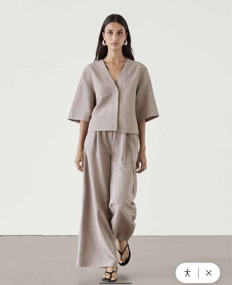 Новый брючный костюм Massimo Dutti XL