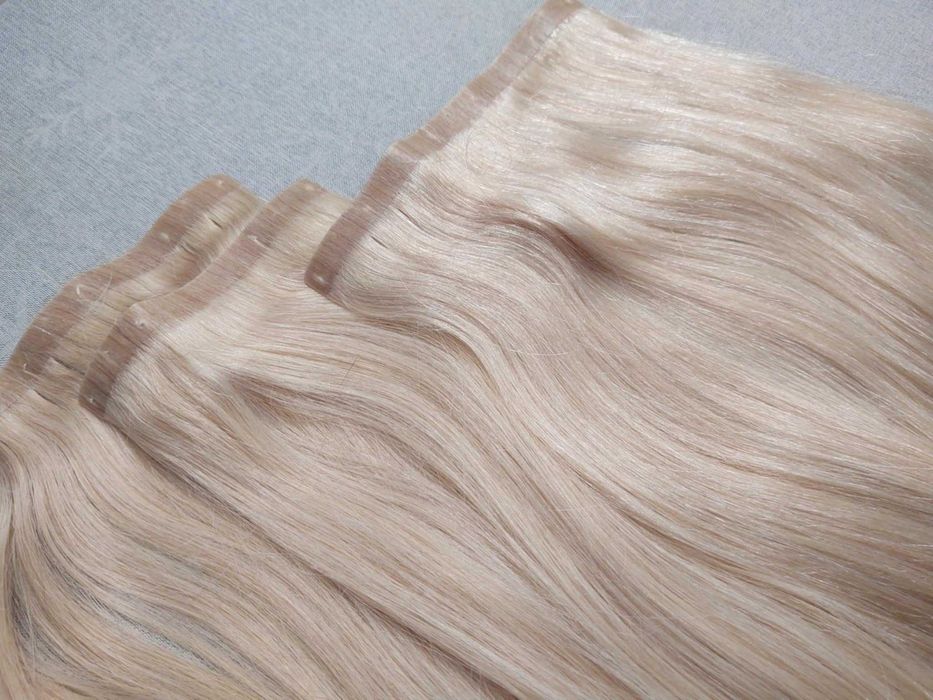 Włosy doczepiane Blond Clip in 45 cm 100g