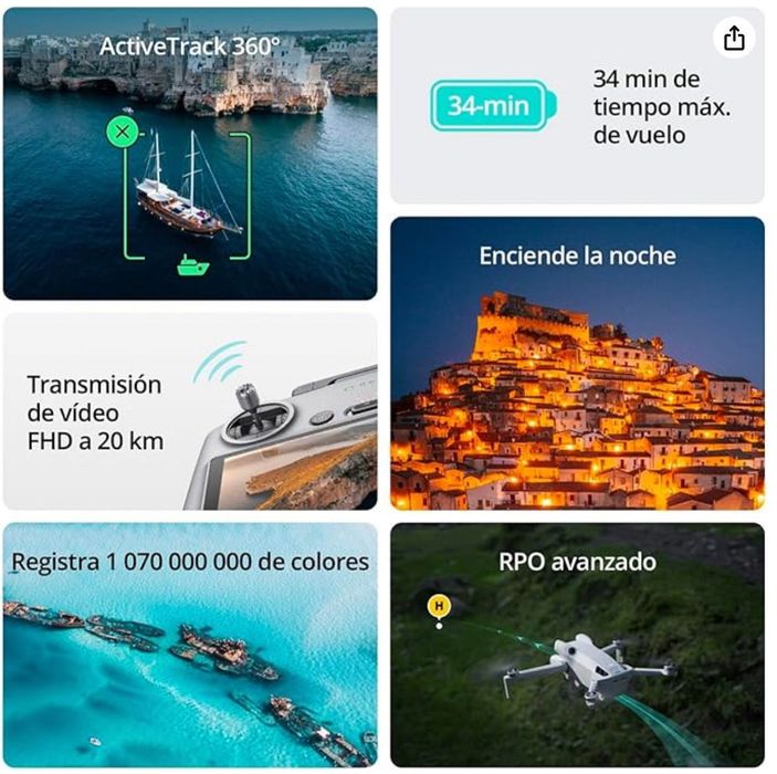 DJI Mini 4 Pro Fly More Combo c/ DJI RC 2 + Care Refresh e 3 baterias