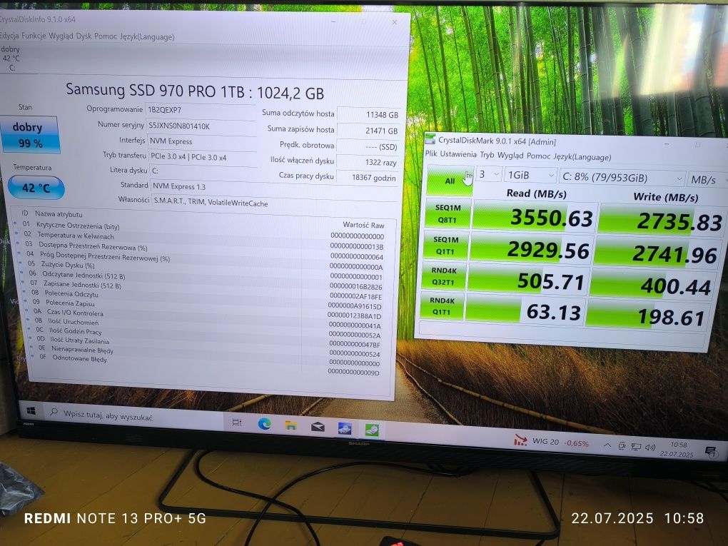 Samsung 970PRO 1TB M.2 NVMe Kości MLC!!!