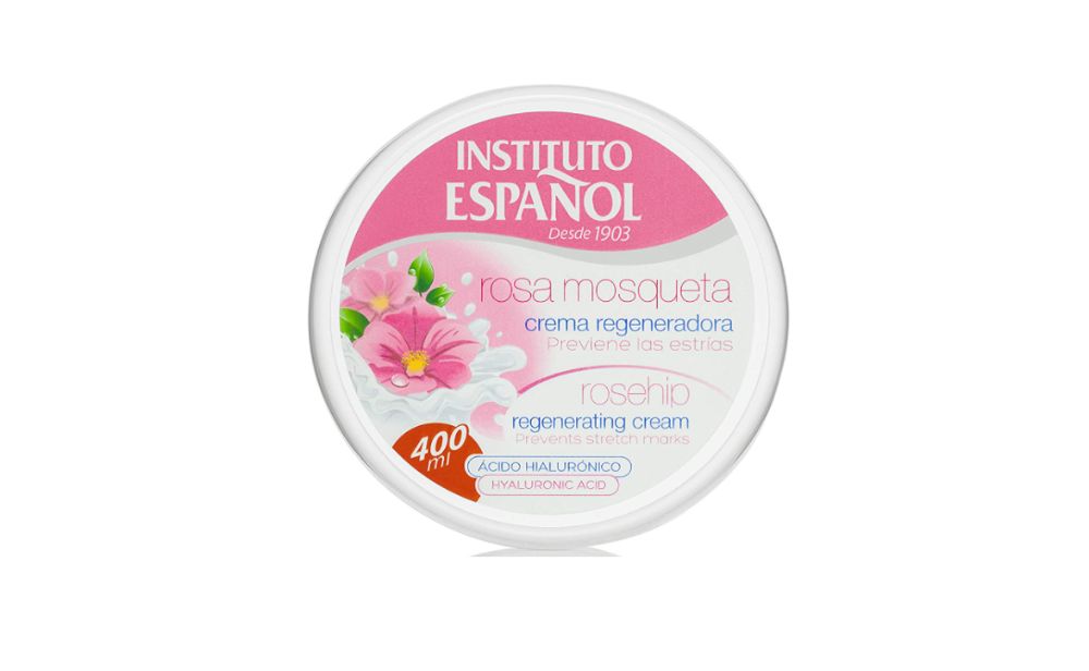 Creme Regenerador Rosto Corpo Rosa Mosqueta 400ML Acido Hialurônico