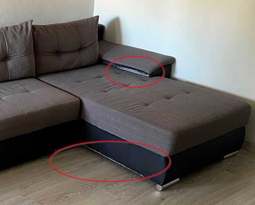 Sofá Cama Chaise Long - Disponível por tempo limitado