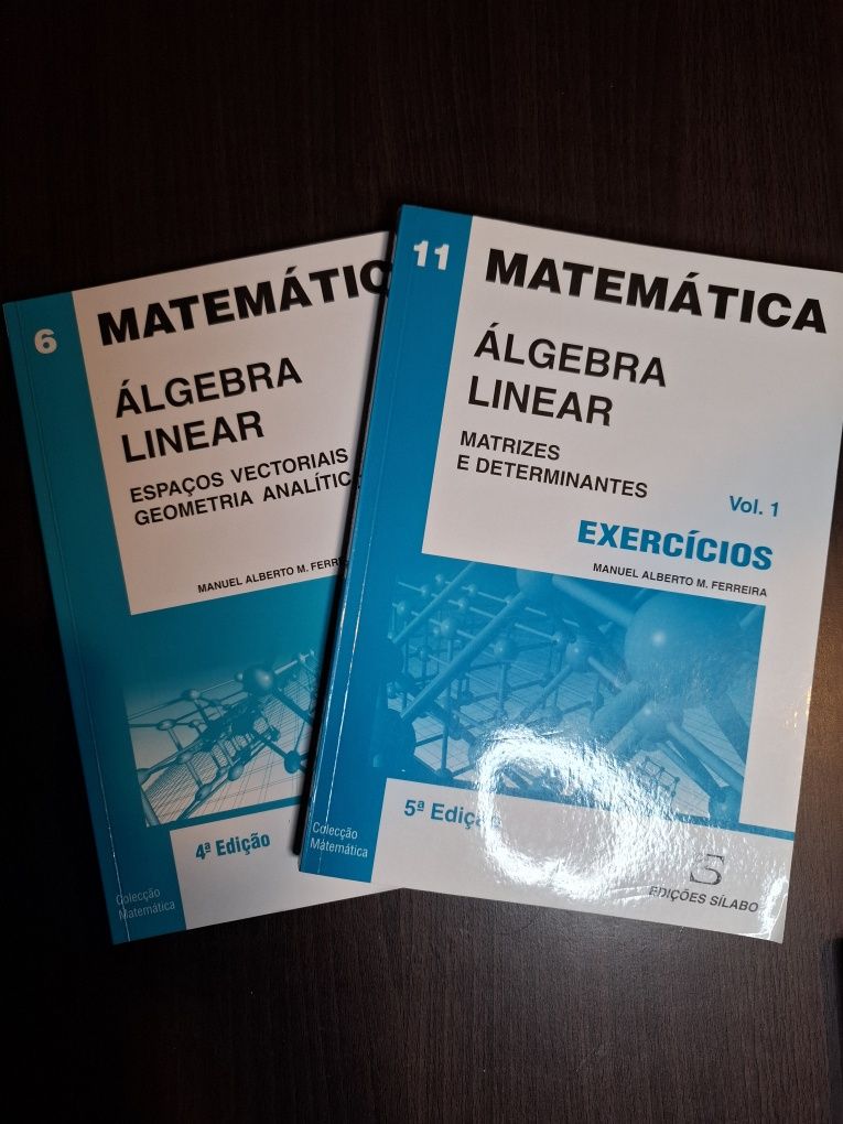 Livros Álgebra Linear como novos