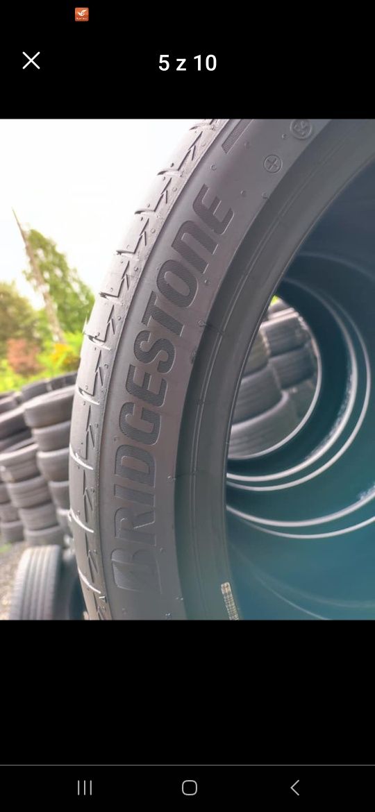 235/45/21 Sprzedam komplet opon letnich Bridgestone Turanza