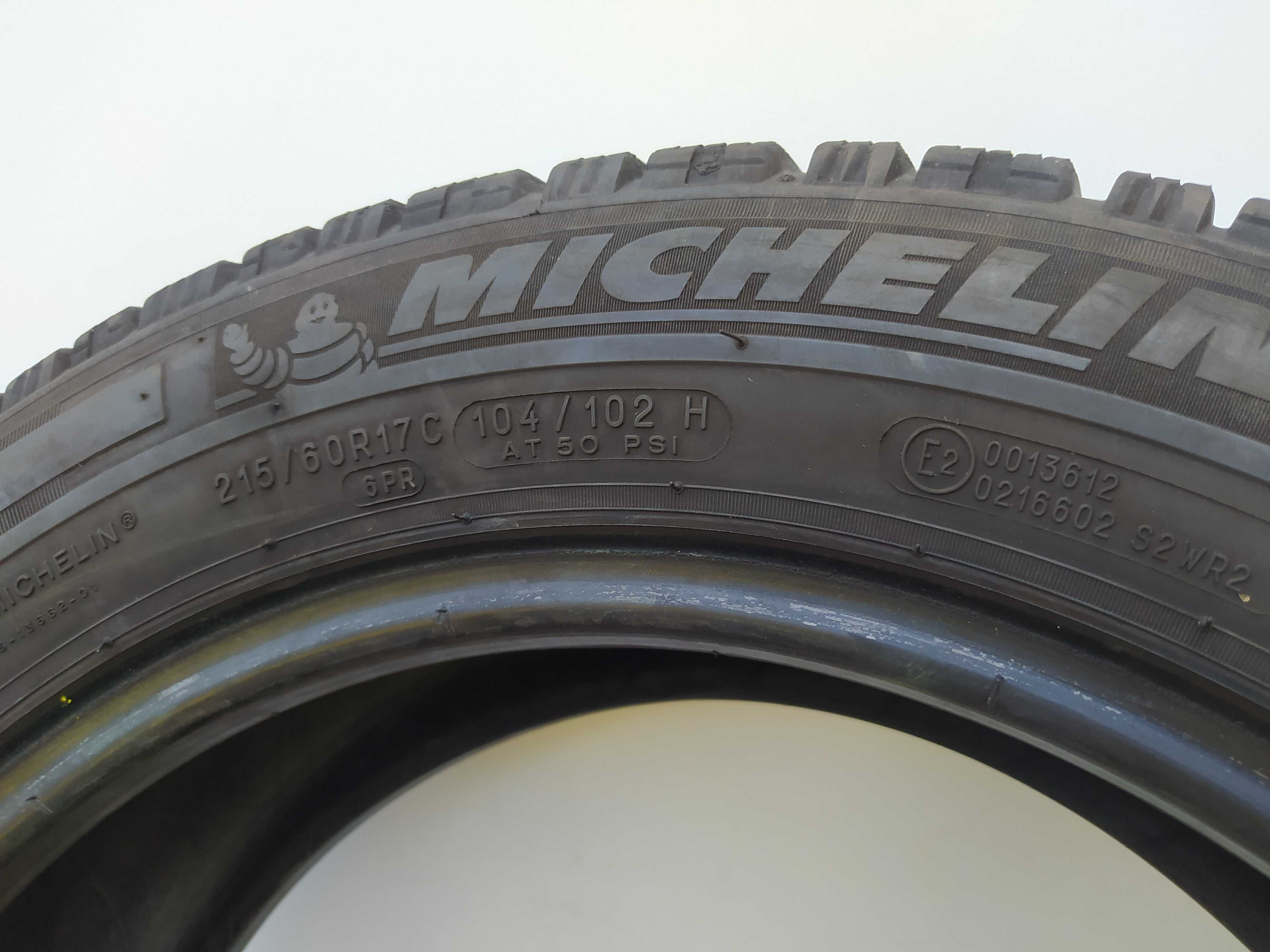 1x 215/60 R17C Michelin Agilis Alpin 2019r 7.5mm