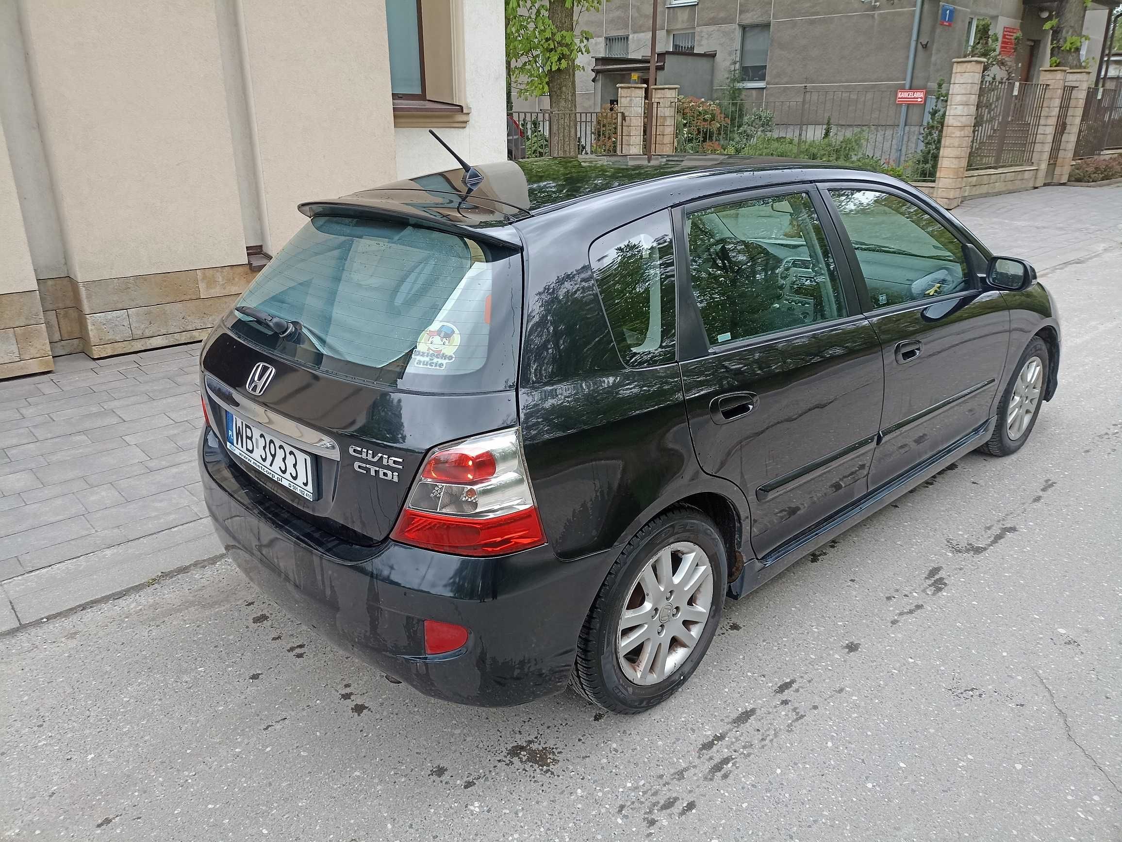 HONDA CIVIC 1.7 CTDi 2004 Climatronic 5-drzwi REZERWACJA!!!