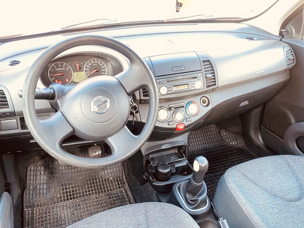 sprzedam nissan micra rok 2006 poj 1,2 przeb 185tys kliatyzacja 5-d