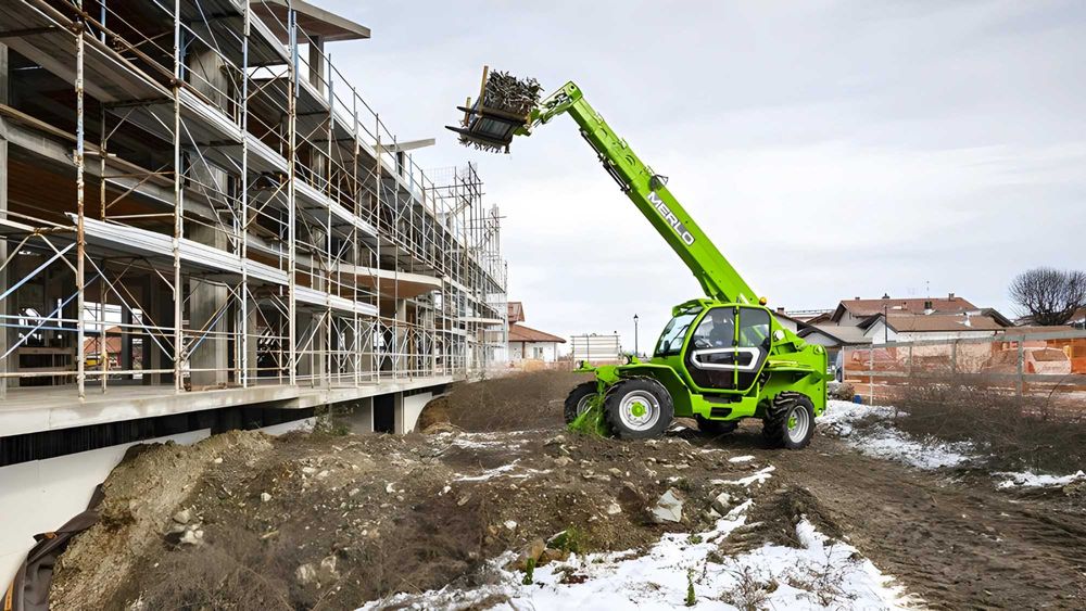 Ładowarka teleskopowa z operatorem usługi ładowarką teleskopową